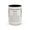 2654018354101372199_2048.jpeg 15oz American Hairless Terrier Mug, Illustrated Dog Breed Facts Coffee Mug, Vintage Dog Keepsake Gift