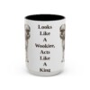15oz Funny Brussels Griffon Mug, Vintage Dog Coffee Mug, Dog Lover Gift