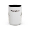 15oz Dalmatian Mug, Vintage Dog Portrait Coffee Mug, Dog Lover Gift