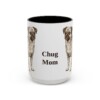 15oz Chug Dog Mom Mug, Vintage Sketch Coffee Mug, Dog Mom Gift