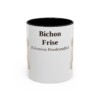 11oz Bichon Frise Latin Mug, Vintage Dog Coffee Mug, Dog Lover Gift
