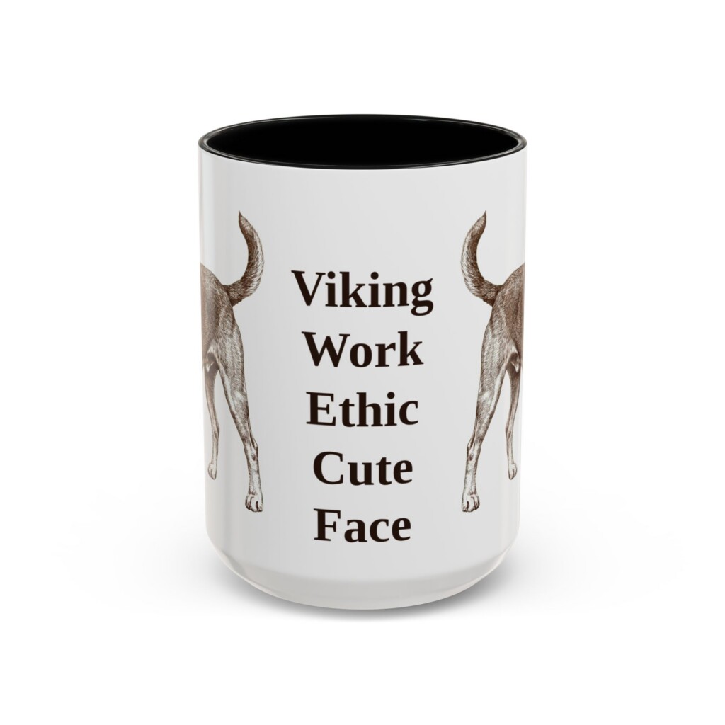 2990975032077595639_2048.jpeg 15oz Funny Danish-Swedish Farmdog Mug, Vintage Dog Coffee Mug, Dog Lover Gift