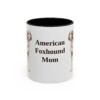 11oz American Foxhound Dog Mom Mug, Vintage Sketch Coffee Mug, Dog Mom Gift