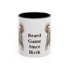 11oz Funny Bearded Collie Mug, Vintage Dog Coffee Mug, Dog Lover Gift