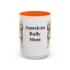 15oz American Bully Dog Mom Mug, Vintage Sketch Coffee Mug, Dog Mom Gift
