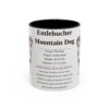 11oz Entlebucher Mountain Dog Mug, Illustrated Dog Breed Facts Coffee Mug, Vintage Dog Keepsake Gift