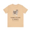 Yakutian Laika Latin Shirt, Vintage Dog Sketch Tee, Dog Latin Gift