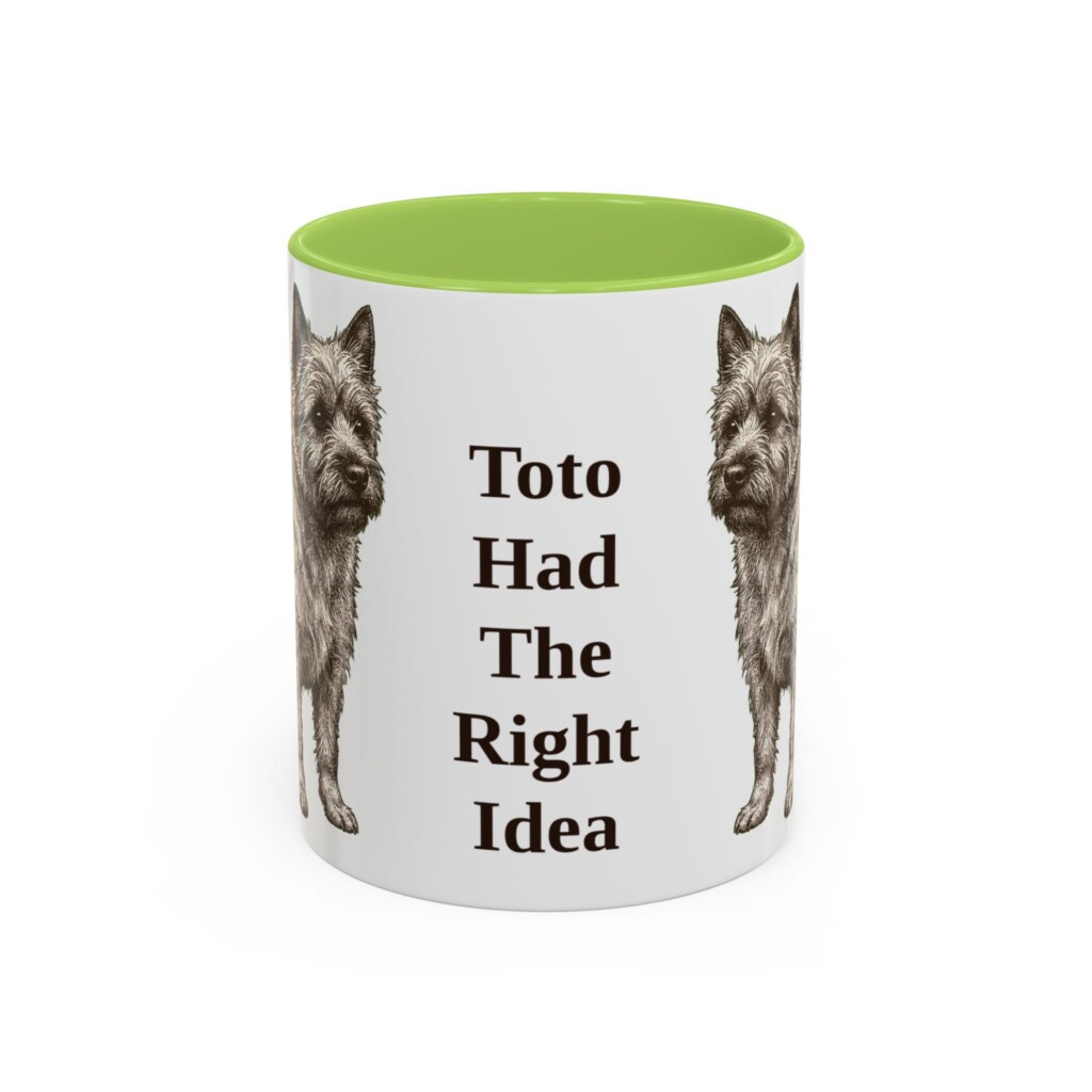 3214409475269265654_2048.jpeg 11oz Funny Cairn Terrier Mug, Vintage Dog Coffee Mug, Dog Lover Gift
