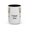 3219915915828831449_2048.jpeg 15oz Chipin Dog Dad Mug, Vintage Sketch Coffee Mug, Dog Dad Gift