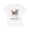 Yorkipoo Latin Shirt, Vintage Dog Sketch Tee, Dog Latin Gift