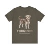 Yorkipoo Latin Shirt, Vintage Dog Sketch Tee, Dog Latin Gift