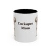 11oz Cockapoo Dog Mom Mug, Vintage Sketch Coffee Mug, Dog Mom Gift