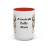 15oz American Bully Dog Mom Mug, Vintage Sketch Coffee Mug, Dog Mom Gift