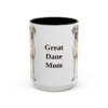 15oz Great Dane Dog Mom Mug, Vintage Sketch Coffee Mug, Dog Mom Gift