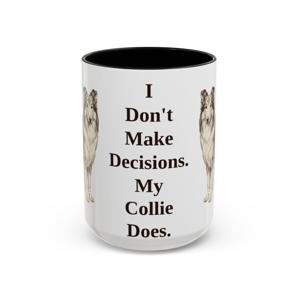 3567887164695479123_2048.jpeg 15oz Funny Collie Mug, Vintage Dog Coffee Mug, Dog Lover Gift