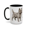 3713537612085787062_2048.jpeg 15oz Funny Cairn Terrier Mug, Vintage Dog Coffee Mug, Dog Lover Gift
