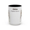 3751165341086092999_2048.jpeg 15oz Akita Latin Mug, Vintage Dog Coffee Mug, Dog Lover Gift