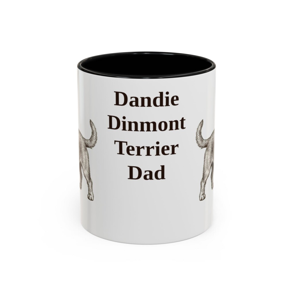 4027399041083685951_2048.jpeg 11oz Dandie Dinmont Terrier Dog Dad Mug, Vintage Sketch Coffee Mug, Dog Dad Gift
