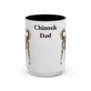 15oz Chinook Dog Dad Mug, Vintage Sketch Coffee Mug, Dog Dad Gift