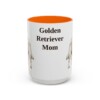 4074116770994081724_2048-1.jpeg 15oz Golden Retriever Dog Mom Mug, Vintage Sketch Coffee Mug, Dog Mom Gift