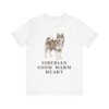 Yakutian Laika Humor Shirt, Vintage Dog Sketch Tee, Dog Humor Gift