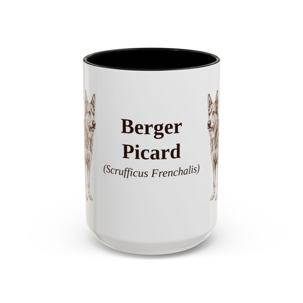 4454287091576504072_2048.jpeg 15oz Berger Picard Latin Mug, Vintage Dog Coffee Mug, Dog Lover Gift