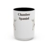 15oz Clumber Spaniel Mug, Vintage Dog Portrait Coffee Mug, Dog Lover Gift