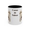 11oz Coton de Tulear Mug, Vintage Dog Portrait Coffee Mug, Dog Lover Gift