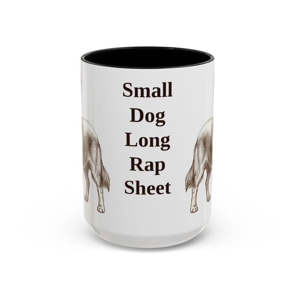 15oz Funny Chorkie Mug, Vintage Dog Coffee Mug, Dog Lover Gift