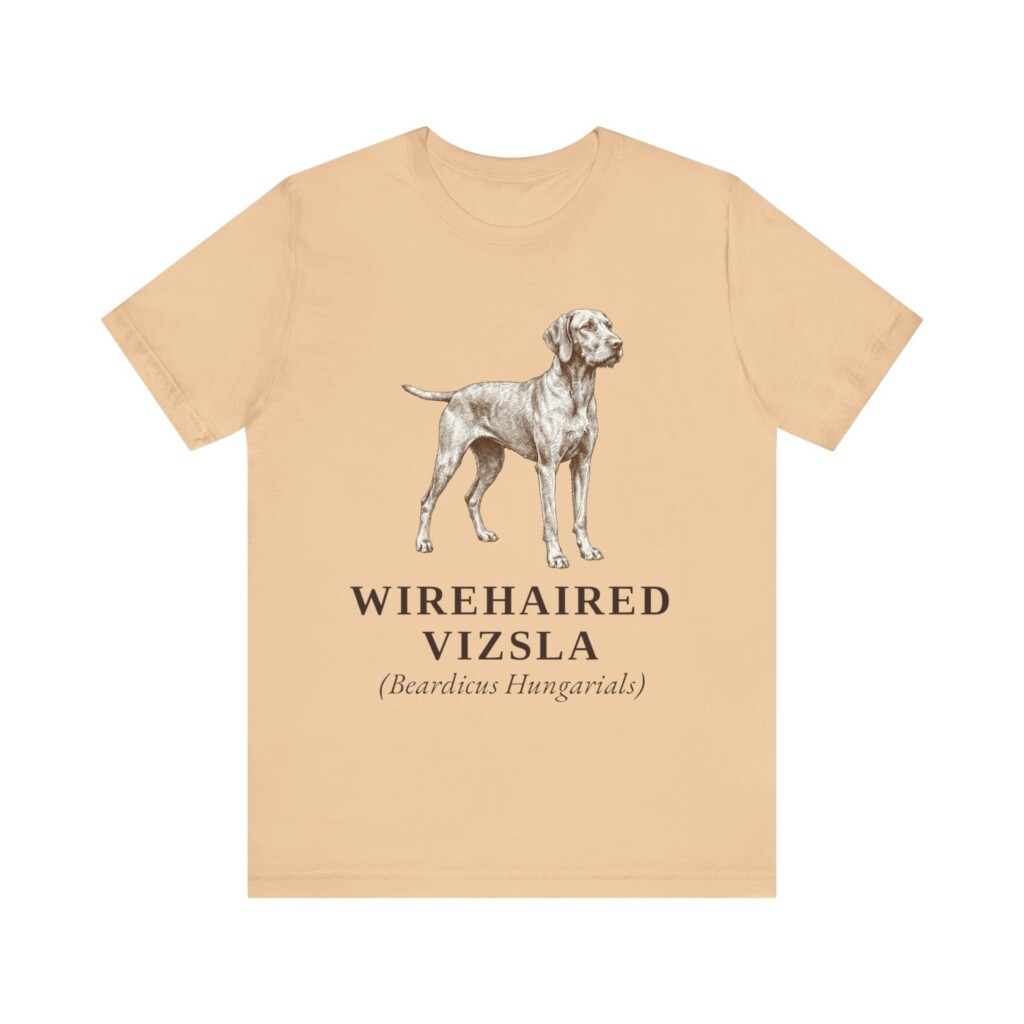 4796312230986526825_2048.jpeg Wirehaired Vizsla Latin Shirt, Vintage Dog Sketch Tee, Dog Latin Gift