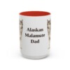 15oz Alaskan Malamute Dog Dad Mug, Vintage Sketch Coffee Mug, Dog Dad Gift