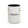 15oz Chihuahua Mug, Vintage Dog Portrait Coffee Mug, Dog Lover Gift