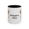 11oz Bolognese Dog Mom Mug, Vintage Sketch Coffee Mug, Dog Mom Gift