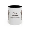 11oz Field Spaniel Latin Mug, Vintage Dog Coffee Mug, Dog Lover Gift