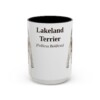 15oz Lakeland Terrier Latin Mug, Vintage Dog Coffee Mug, Dog Lover Gift
