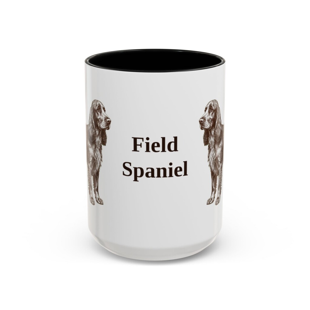 5175397352016730433_2048.jpeg 15oz Field Spaniel Mug, Vintage Dog Portrait Coffee Mug, Dog Lover Gift
