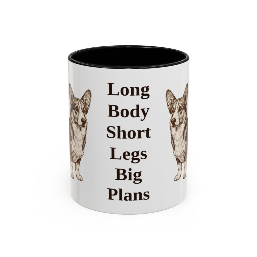 11oz Funny Cardigan Welsh Corgi Mug, Vintage Dog Coffee Mug, Dog Lover Gift