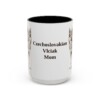 15oz Czechoslovakian Vlciak Dog Mom Mug, Vintage Sketch Coffee Mug, Dog Mom Gift