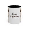 11oz Dogo Argentino Mug, Vintage Dog Portrait Coffee Mug, Dog Lover Gift