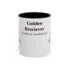 11oz Golden Retriever Latin Mug, Vintage Dog Coffee Mug, Dog Lover Gift