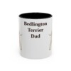 11oz Bedlington Terrier Dog Dad Mug, Vintage Sketch Coffee Mug, Dog Dad Gift