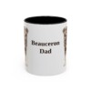 11oz Beauceron Dog Dad Mug, Vintage Sketch Coffee Mug, Dog Dad Gift