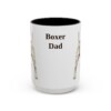 15oz Boxer Dog Dad Mug, Vintage Sketch Coffee Mug, Dog Dad Gift