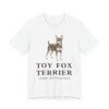 Toy Fox Terrier Latin Shirt, Vintage Dog Sketch Tee, Dog Latin Gift
