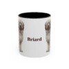 11oz Briard Mug, Vintage Dog Portrait Coffee Mug, Dog Lover Gift