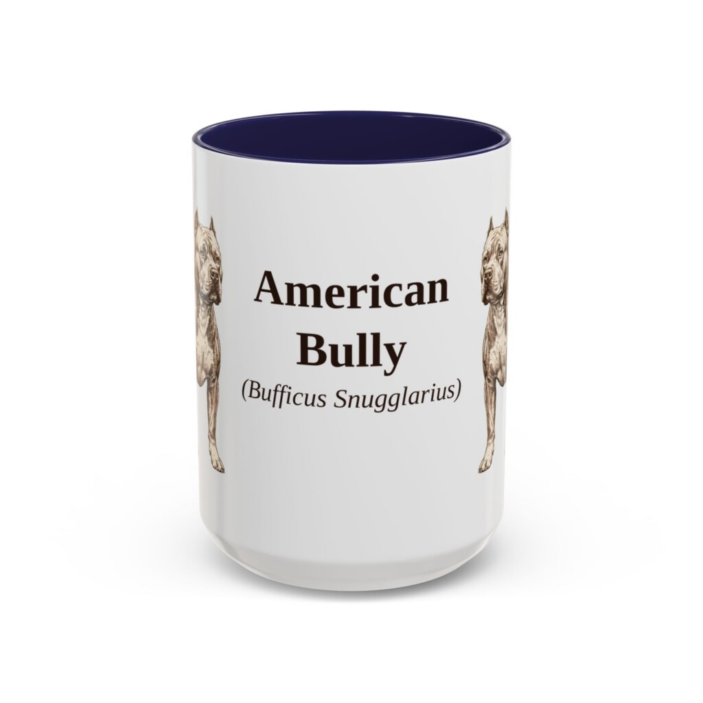 5656785624884938295_2048-1.jpeg 15oz American Bully Latin Mug, Vintage Dog Coffee Mug, Dog Lover Gift