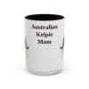 5686215155221462610_2048.jpeg 15oz Australian Kelpie Dog Mom Mug, Vintage Sketch Coffee Mug, Dog Mom Gift
