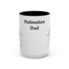 15oz Dalmatian Dog Dad Mug, Vintage Sketch Coffee Mug, Dog Dad Gift