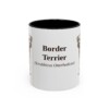 11oz Border Terrier Latin Mug, Vintage Dog Coffee Mug, Dog Lover Gift