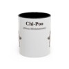 11oz Chi-Poo Latin Mug, Vintage Dog Coffee Mug, Dog Lover Gift
